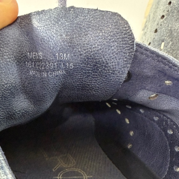 Cole Haan Dark Gray/Blue Oxfords
